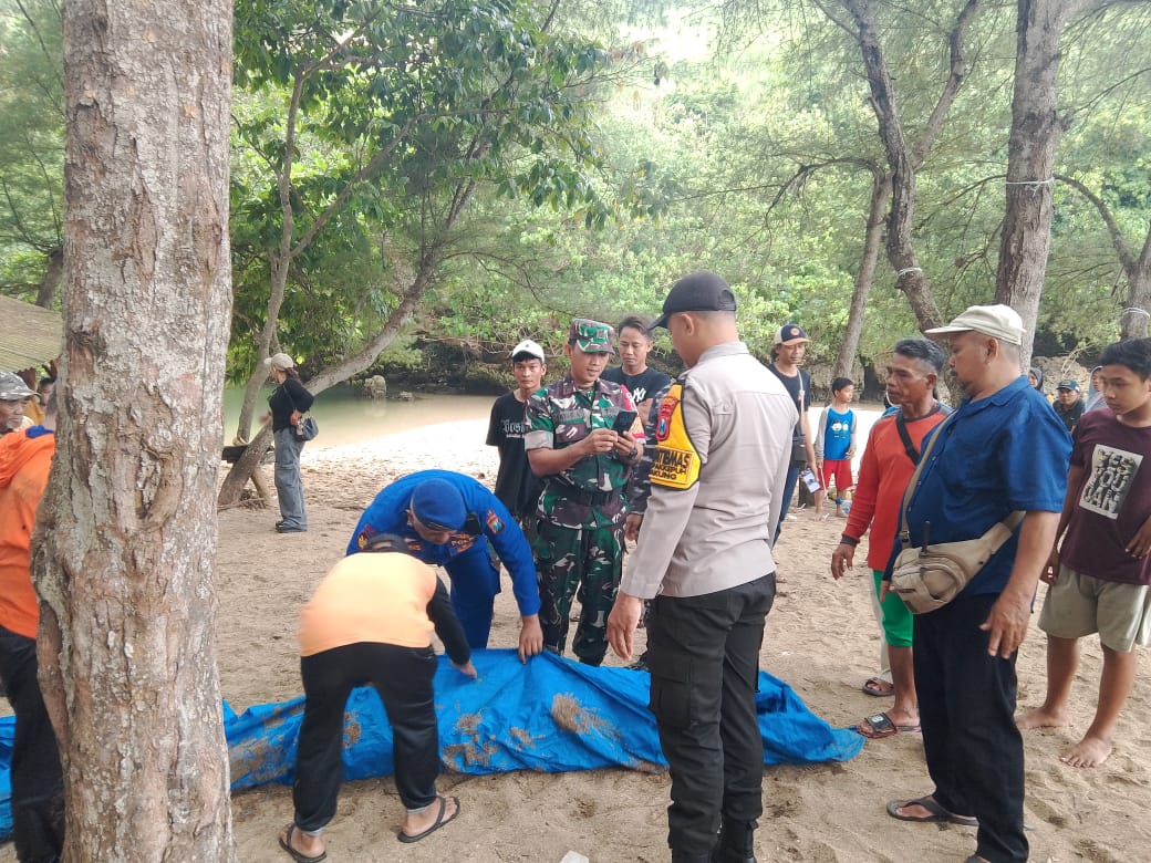 Wisata ke Pantai Pangi Berujung Tragis, Warga Nglegok Ditemukan Tewas Tenggelam