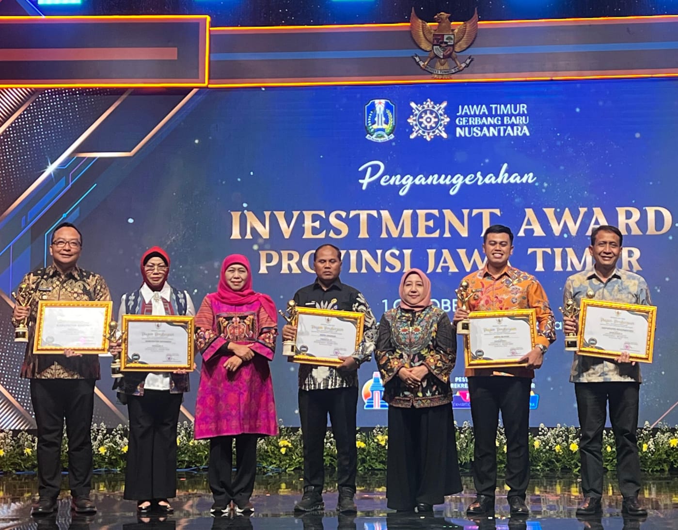 Pemkot Blitar Raih Investment Award 2025, Bukti Komitmen Wujudkan Iklim Investasi Kondusif