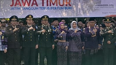 Wali Kota Kediri Vinanda Prameswati Sampaikan Pesan Gubernur: Jatim Bisa “Berdaya, Inklusif, Sinergis, dan Adaptif”