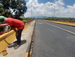 Rehabilitasi Jembatan Semampir Capai 100 Persen, Tapi Masih Ada Pekerjaan Akhir  Belum Rampung