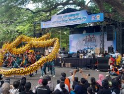 Atraksi Barongsai Warnai Perayaan HUT ke-87 KONI Kota Kediri