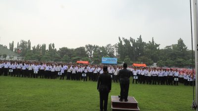Hujan Iringi Momen Bersejarah, 4.101 Pegawai Jombang Resmi Diangkat Jadi PPPK Paruh Waktu