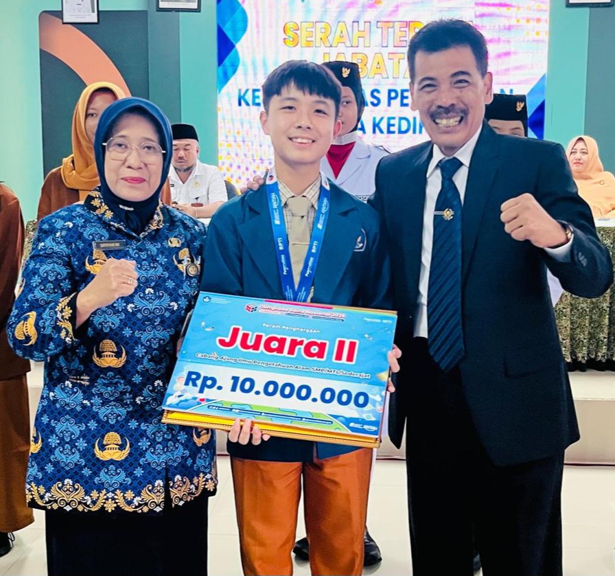 Strategi SMPN 1 Kota Kediri Menembus OSN hingga Kancah Internasional