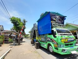 Warga Tempurejo, Kecamatan Pesantren, Kota Kediri, Gelar Cek Sound Jelang Pawai Horeg