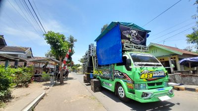 Warga Tempurejo, Kecamatan Pesantren, Kota Kediri, Gelar Cek Sound Jelang Pawai Horeg