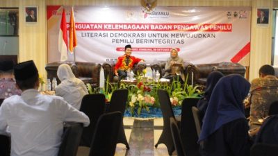 Bawaslu Jombang Perkuat Literasi Demokrasi, Bahas Tantangan Pengawasan Pasca Putusan MK