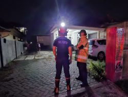 Diduga Akibat Korsleting, Rumah Warga Gedangsewu Pare Ludes Dilalap Api