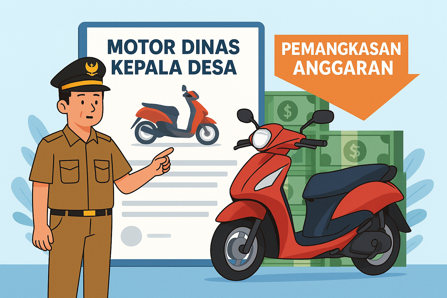 Di Tengah Tekanan Anggaran, Pemkab Jombang Rencanakan Pengadaan Motor Dinas untuk Seluruh Kades