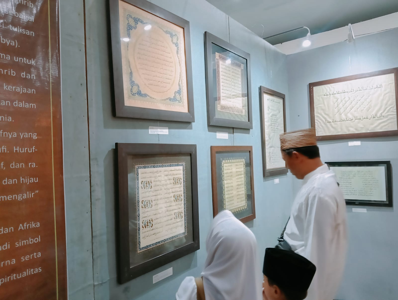 Puluhan Karya Kaligrafi Santri Hiasi Museum Islam Nusantara Tebuireng