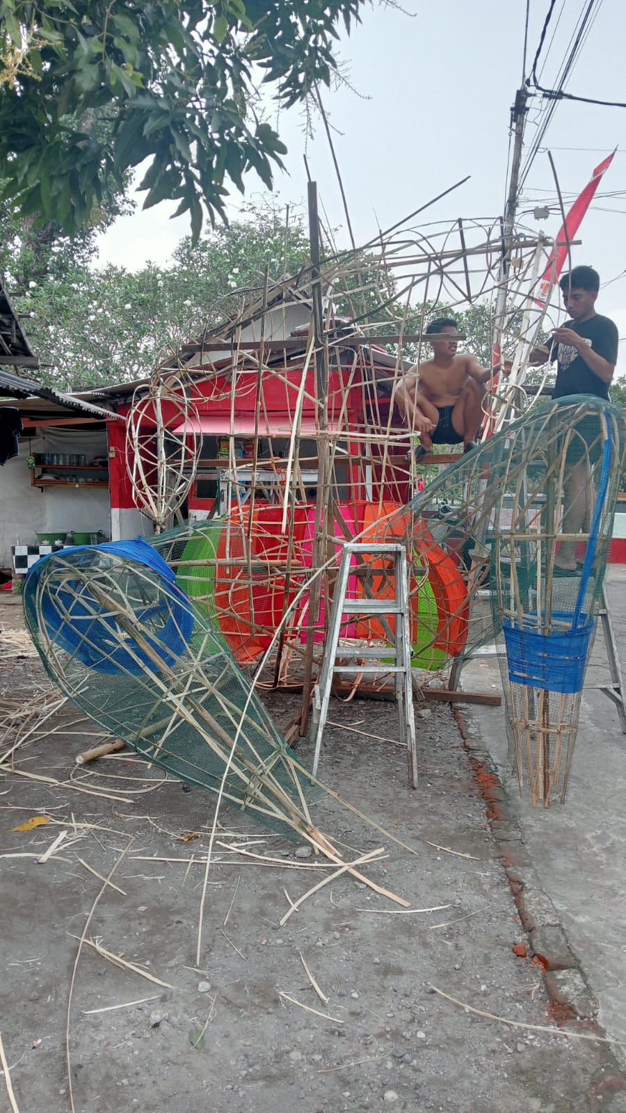 Banaran Kertosono Jadi Kampung Kreator, Ahli Ogoh-Ogoh hingga Mobil Hias Pesanan