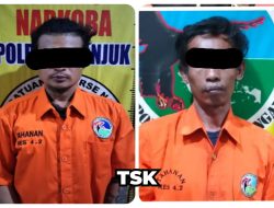 Dua Pria Asal Kertosono dan Kediri Ditangkap Polisi di Nganjuk karena Diduga Edarkan Sabu, Ini Identitasnya