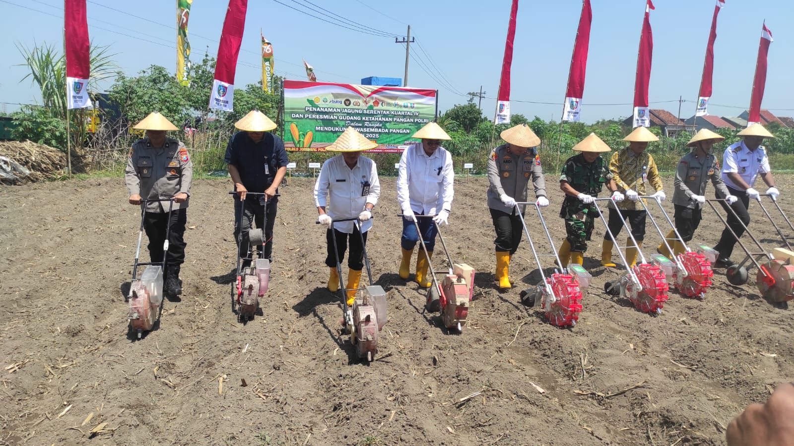 Sinergi Lintas Sektor di Jombang, Wujud Nyata Dukungan terhadap Ketahanan Pangan Nasional