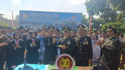 Kodim 0809 Kediri Dapat Kejutan dari Polri di Momen HUT TNI ke-80