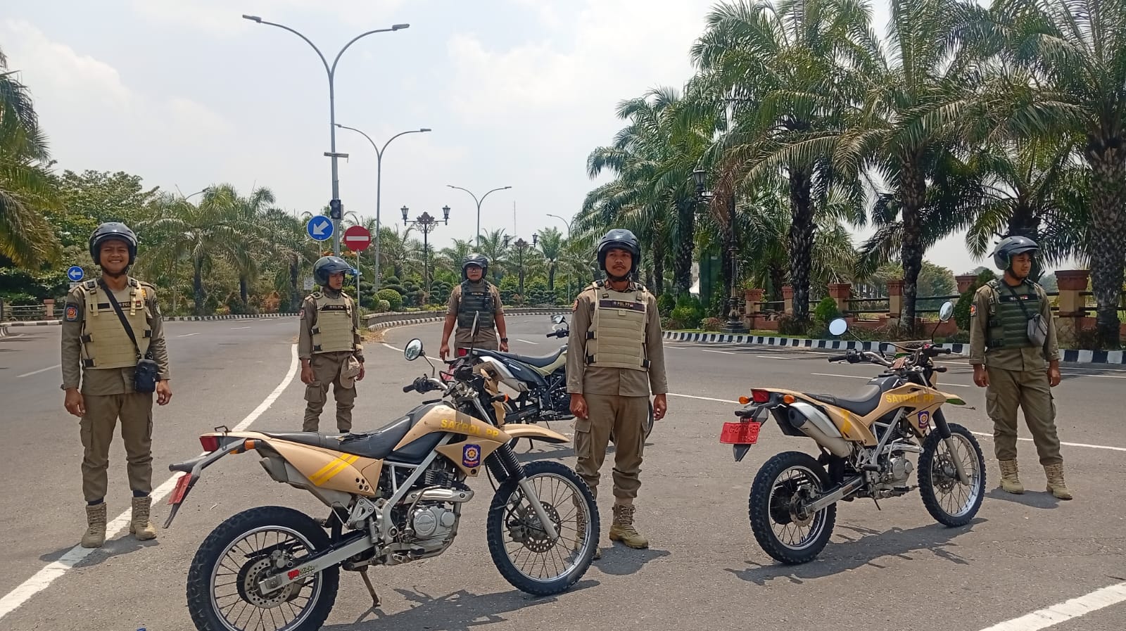 Satpol PP Kediri Maksimalkan Patroli dengan Sepeda Motor
