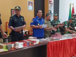 Razia Gabungan di Kabupaten Kediri Amankan 560 Bungkus Rokok Ilegal