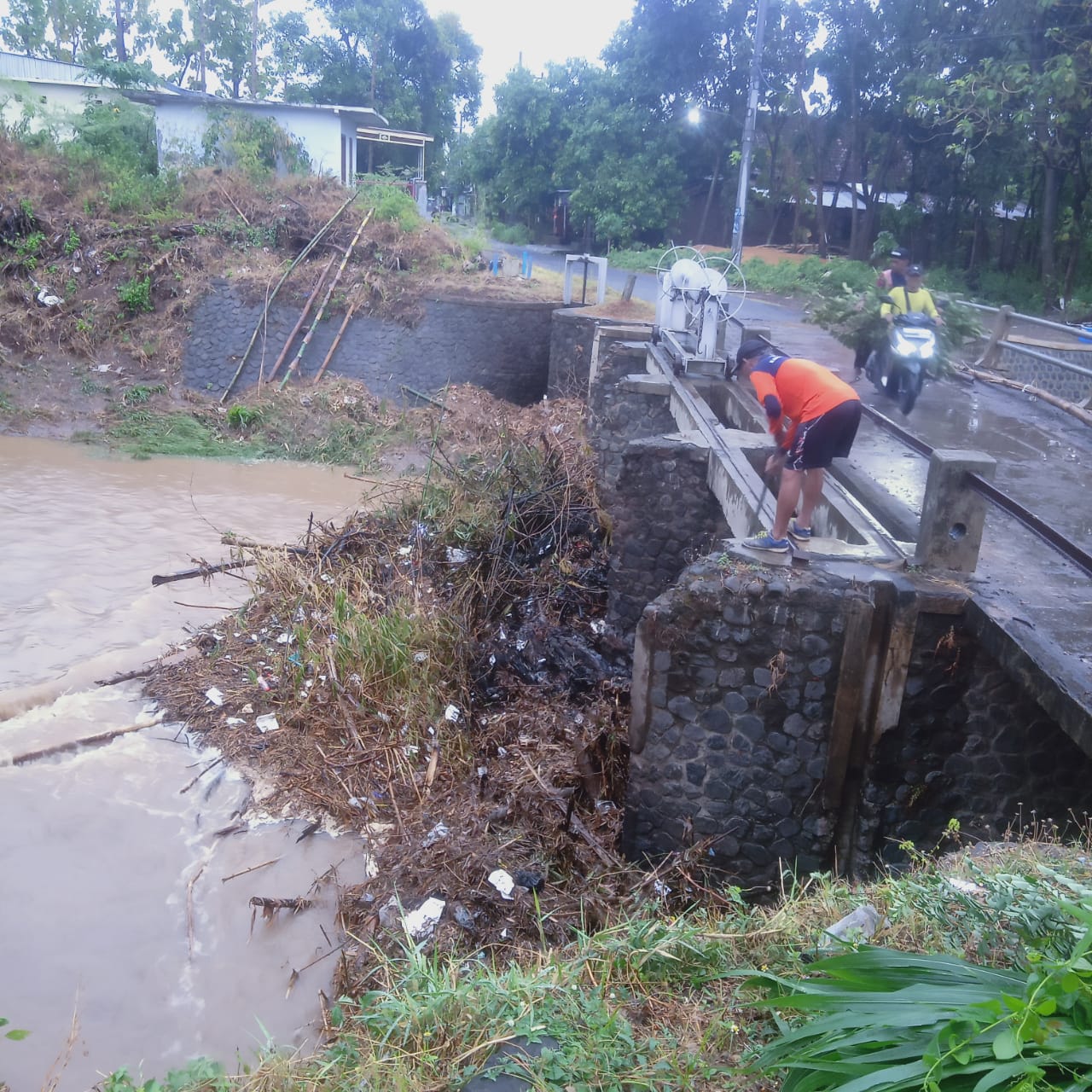Wastana BPBD Hadir di Barat Sungai untuk Antisipasi Banjir
