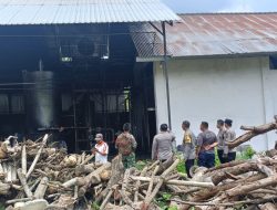 Operasional Perdana Pabrik Tripleks di Ponggok Gagal, Mesin Boiler Terbakar