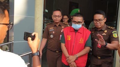 Diduga Peras Penyedia Jasa Hingga Ratusan Juta, Eks Plt Kepala Dinas Kominfo Nganjuk Ditahan Kejari