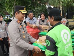 Apel Ojol Kamtibmas, Polres Nganjuk Ajak Komunitas Bersatu Jaga Keamanan dan Ketertiban Kota