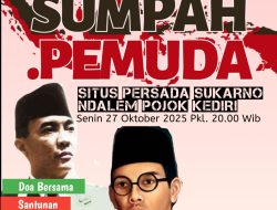Momentum Sumpah Pemuda, 83,3% Generasi Muda Tak Paham Kebangsaan, Ndalem Pojok Gelar Doa Bersama dan Diskusi Kebangsaan