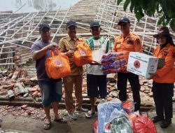 Puting Beliung Hantam Nganjuk, Dua Rumah Warga Roboh Total