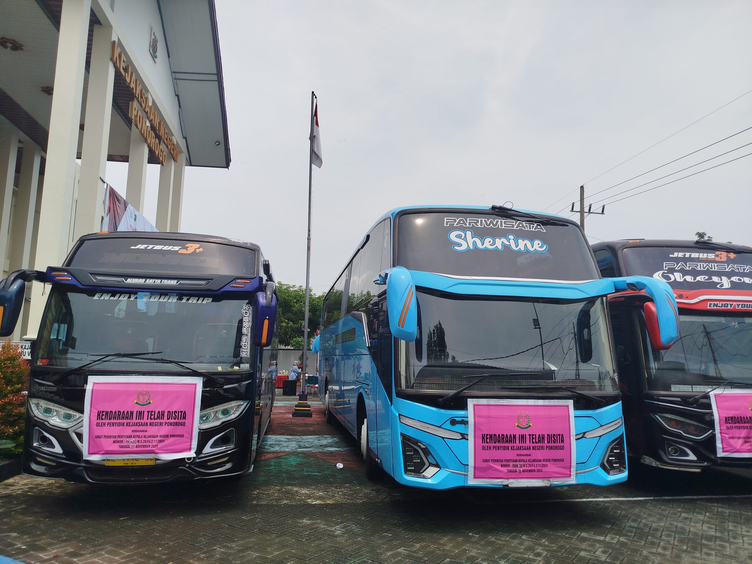 Kejari Ponorogo Segera Lelang 15 Kendaraan Milik Mantan Kepala SMK PGRI 2, Terdakwa Kasus Korupsi Dana BOS