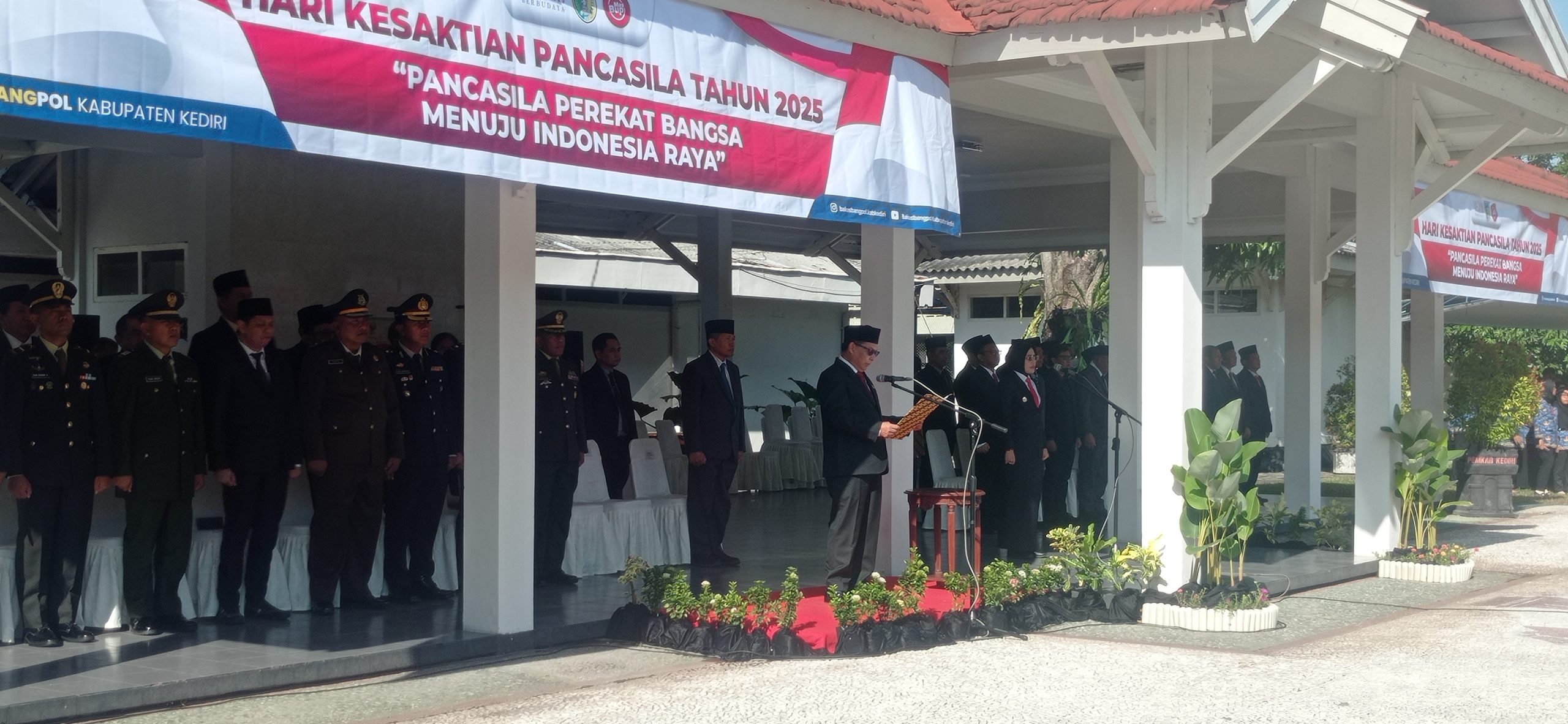 Wabup Kediri Pimpin Upacara Hari Kesaktian Pancasila