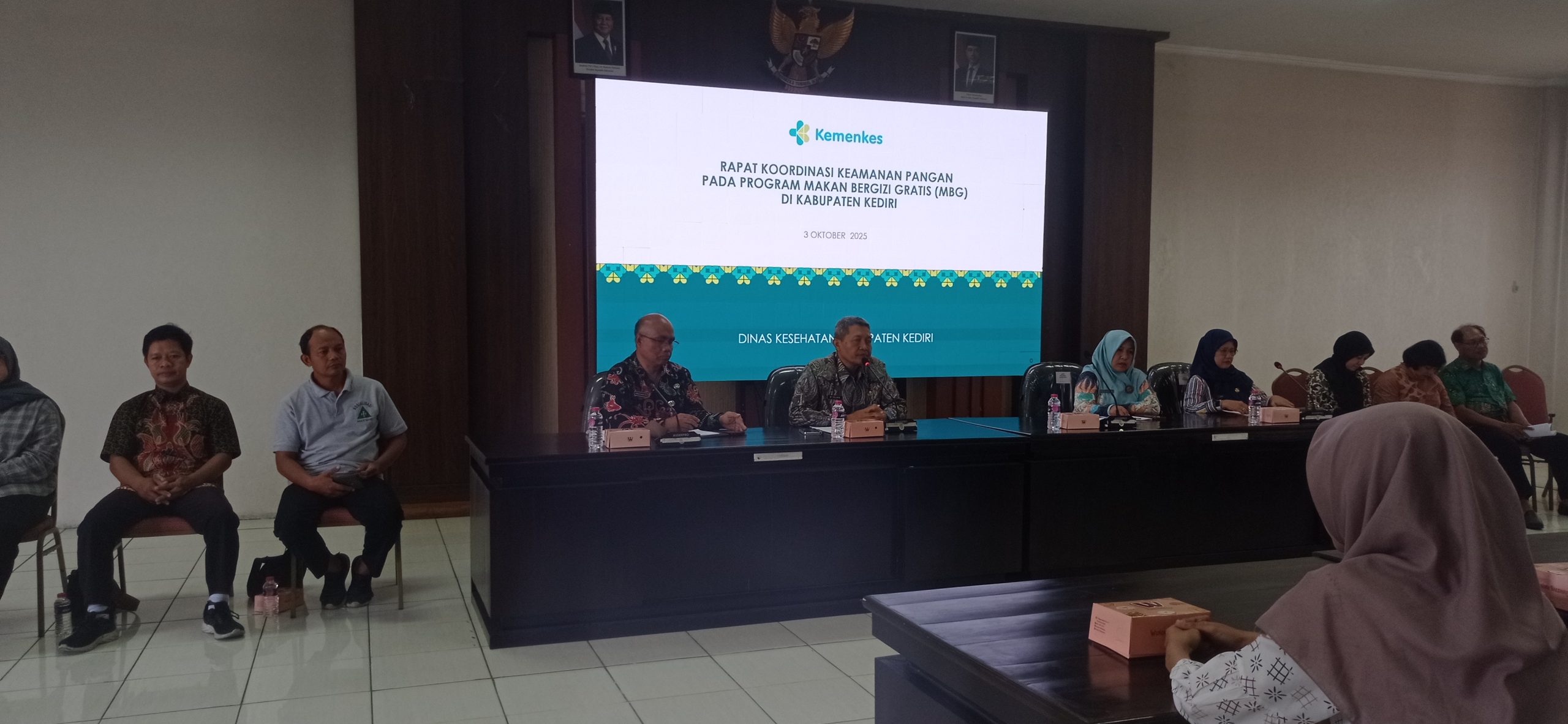 Dinkes Kediri Gelar Rakor Keamanan Pangan Program MBG