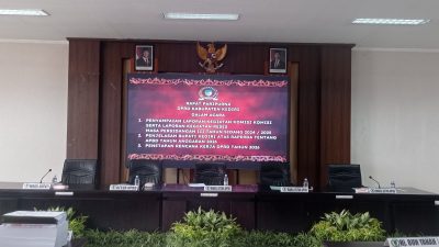 Tiga Hari Berturut-turut, DPRD Kabupaten Kediri Gelar Rapat Paripurna Bahas APBD dan Rencana Kerja 2026