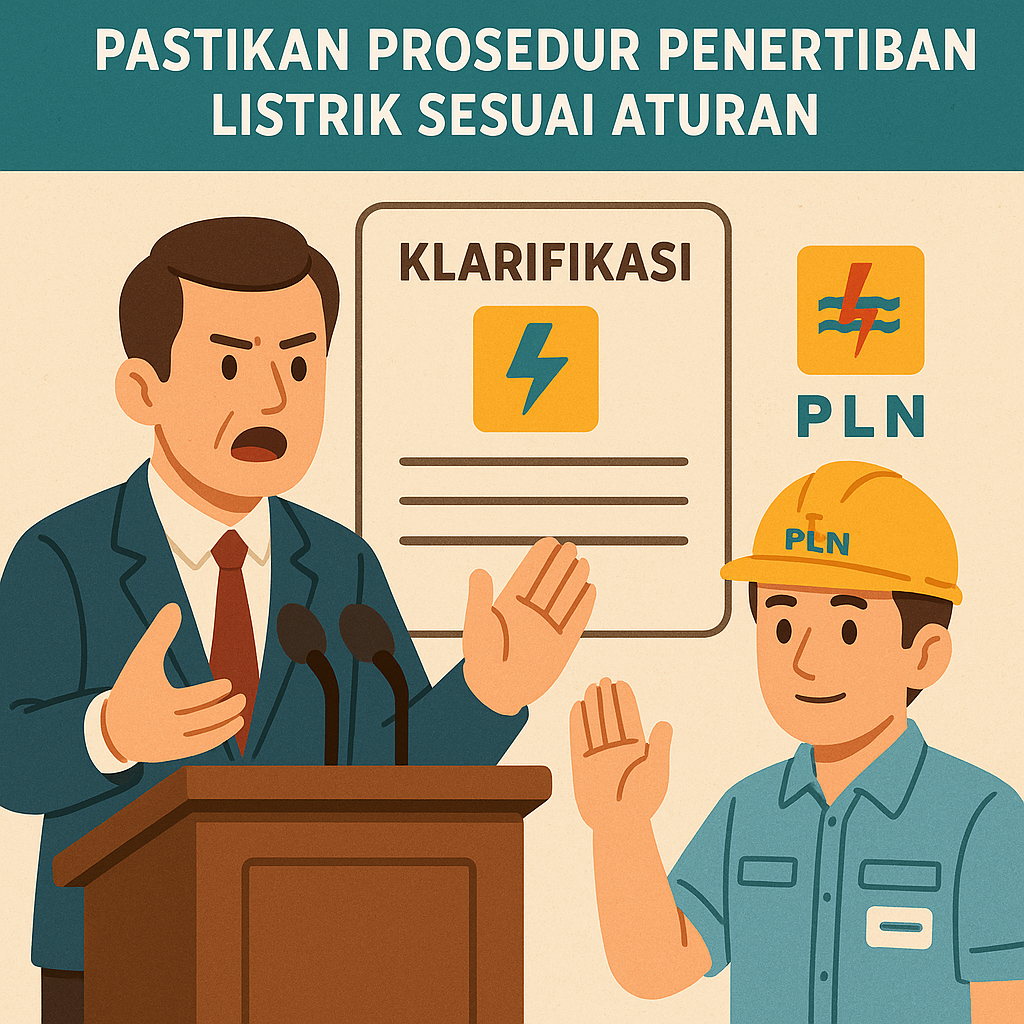 PLN Jombang Klarifikasi Isu Dugaan Pencurian Listrik, Tegaskan Penertiban Sesuai Prosedur
