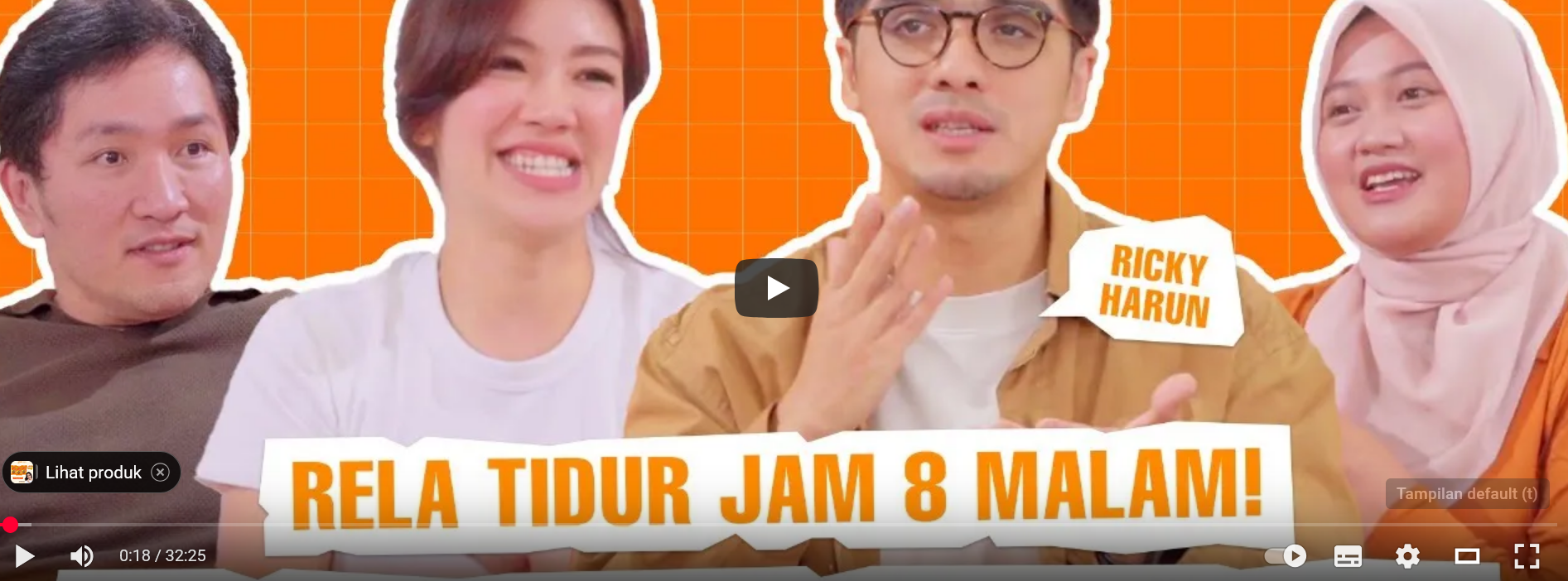 Ricky Harun Ungkap Rahasia Jaga Kesehatan, Tidur Lebih Awal dan Puasa Gula Jadi Kunci