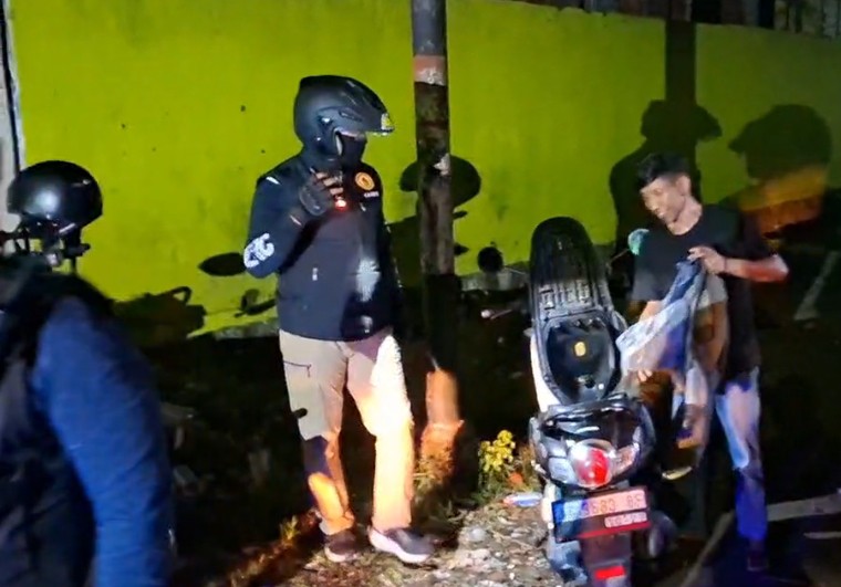 Patroli Cepat Polsek Gurah Cegah Balap Liar di Kalangan Remaja