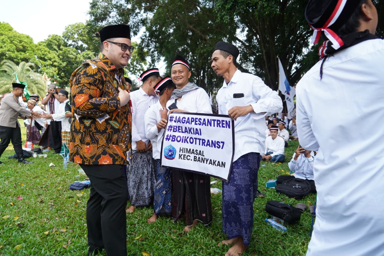 Ramai Pemberitaan Pesantren, Mas Dhito Terima Aspirasi Alumni Santri Lirboyo
