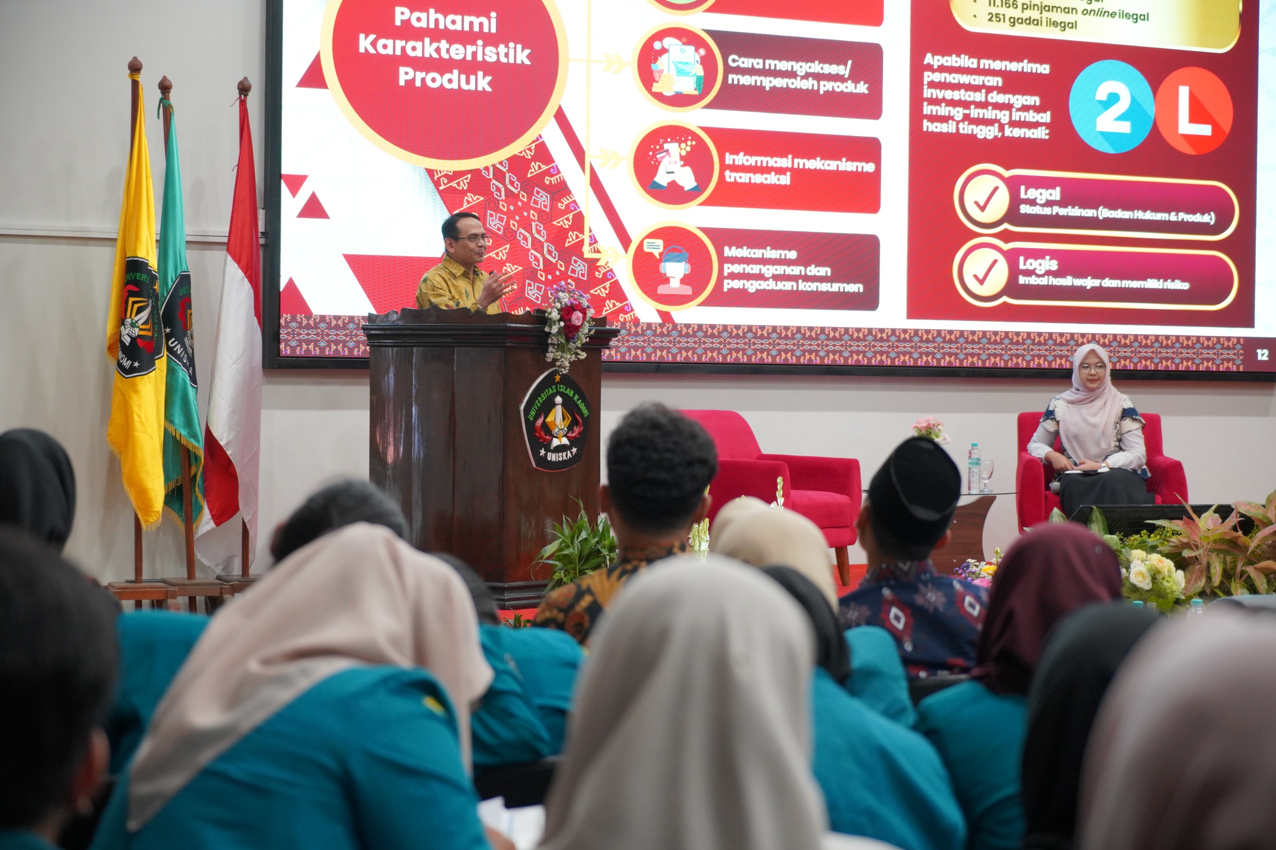 OJK Perkuat Literasi Keuangan Mahasiswa UNISKA Kediri Lewat Program OJK Mengajar