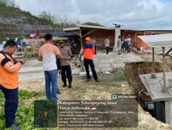Longsor di Jalur Lintas Selatan Tulungagung, Dua Warung Amblas ke Tebing