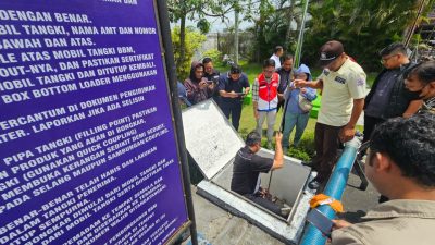 Polres Blitar Sidak SPBU, Pastikan Kualitas Pertalite Sesuai Standar