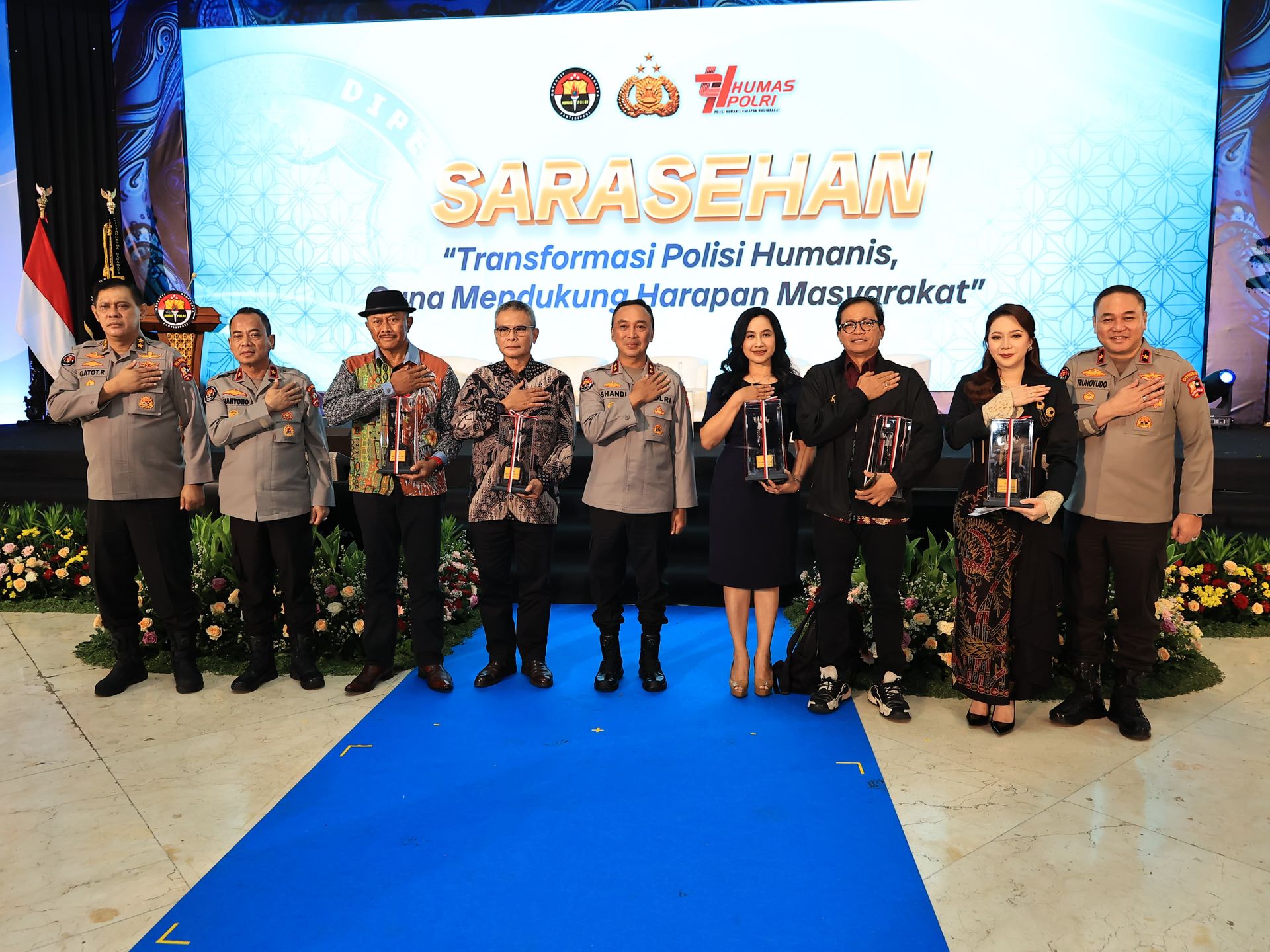 Peringati HUT ke-74, Humas Polri Gelar Sarasehan dan Dialog Kebangsaan Bertema Transformasi Polisi Humanis