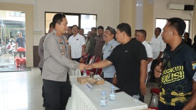 Silaturahmi dengan Wartawan dan Netizen, Kapolres Nganjuk Ajak Perangi Hoaks dan Jaga Kondusivitas Daerah