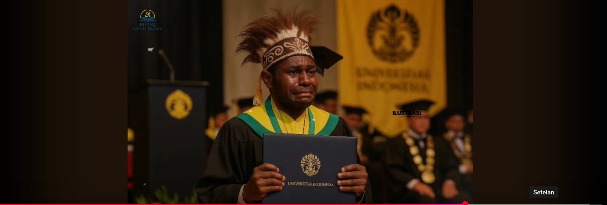 Dari Lembah Wamena ke Panggung UI,  Janji Seorang Cucu yang Menjadi Terang dari Timur