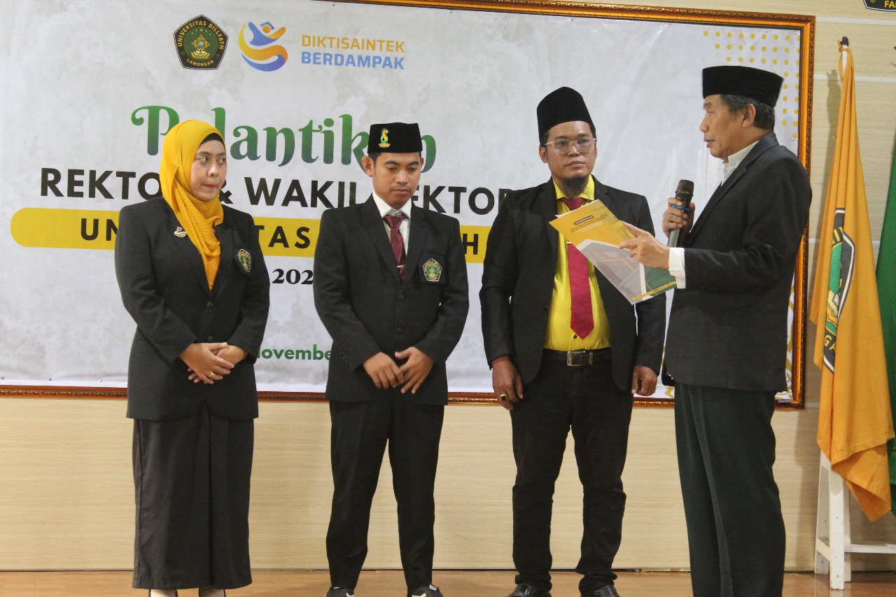Universitas Billfath Lamongan Kukuhkan Rektor dan Wakil Rektor Baru, Teguhkan Komitmen Menuju Kampus Unggul dan Berkarakter