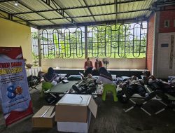 Eks Brimob Polres Lamongan Gelar Baksos dan Donor Darah Peringati HUT ke-80 Brimob