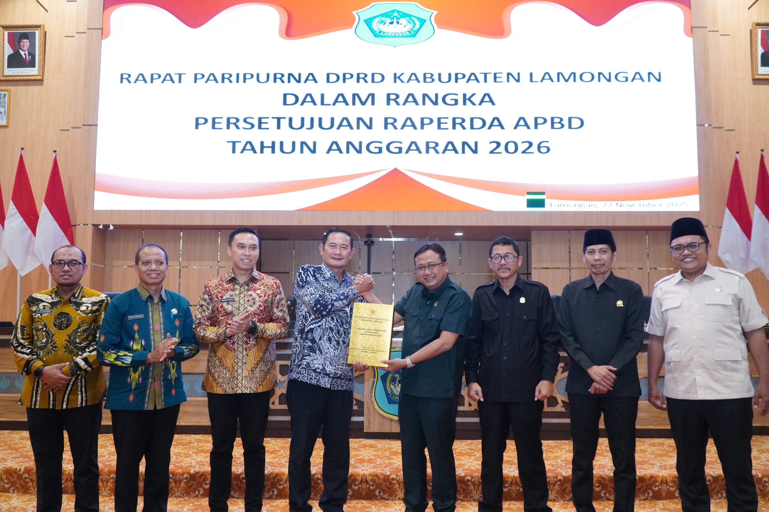 APBD Lamongan 2026 Disetujui Rp 3,1 Triliun, Fokus pada Perlindungan Ekonomi Kerakyatan