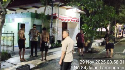 Diduga Hendak Gelar Balap Liar, Sekelompok Pelajar Diamankan Polisi di Lamongrejo