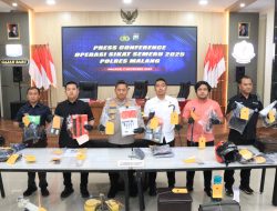 Operasi Sikat Semeru 2025, Polres Malang Bongkar 186 Kasus dan Tangkap 54 Pelaku
