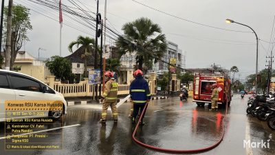 RSUD Karsa Husada Batu Sigap Atasi Luapan Lumpur dari Proyek yang Meluber ke Jalan