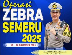 Operasi Zebra Semeru 2025 Siap Digelar, Polres Batu Terapkan Kembali Tilang Manual