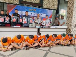 Polres Batu Ungkap Lima Kasus Narkoba, Enam Pengedar Ditangkap dan 54 Ribu Pil Ilegal Disita
