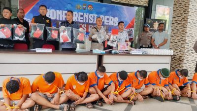 Polres Batu Ungkap Lima Kasus Narkoba, Enam Pengedar Ditangkap dan 54 Ribu Pil Ilegal Disita