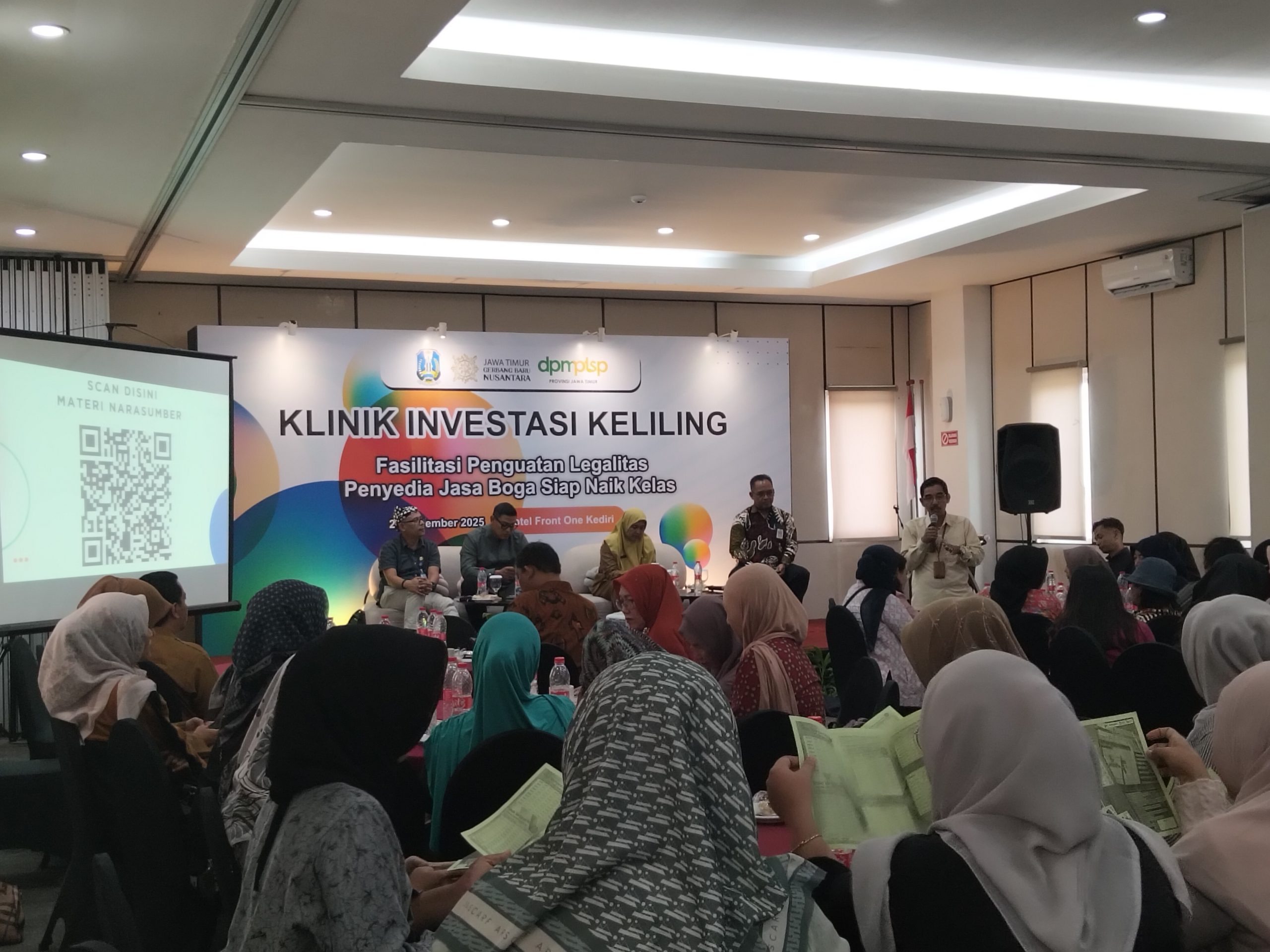 Pemprov Jatim Dorong UMKM Jasa Boga Lebih Profesional lewat Sosialisasi di Kediri