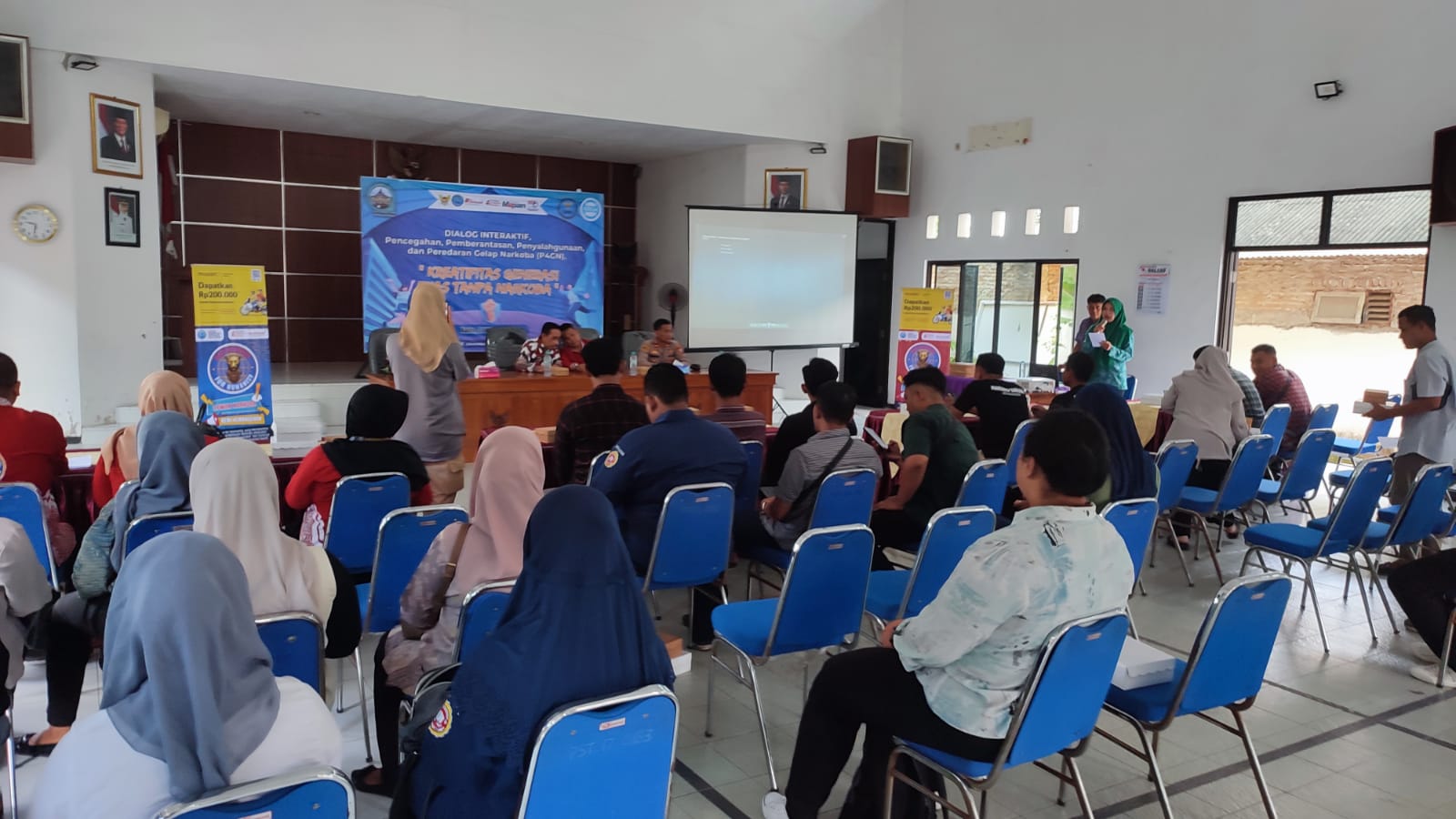 P4GN Digelar di Kecamatan Pesantren, Baznas dan Pemuda Bergerak Perangi Narkoba